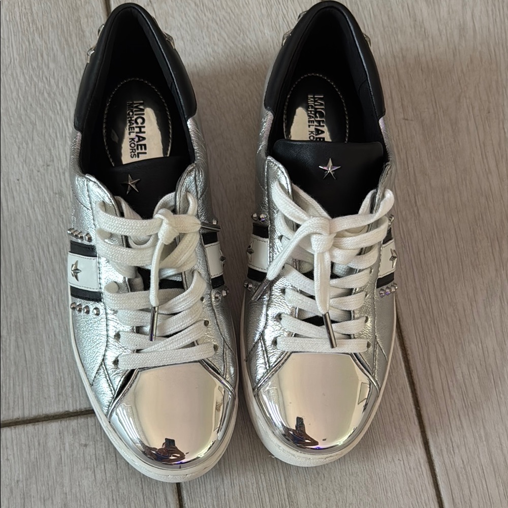 Michael Kors Silver Women's Sneakers